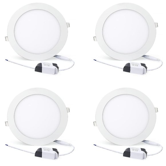 Xingruyu 7 Inch Ultra-Thin Recessed LED Lighting (4 Pack) - New - Picture 1 of 8